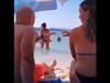 Beer viral video couple sit on beach then what happened watch funny viral video in hindi