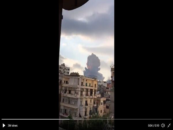 Beirut Explosion: लेबनान की राजधानी बेरुत भीषण धमाके से दहली, जांच में जुटी एजेंसियां