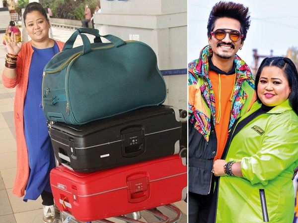 bharti singh harsh limbachiyaa packed 45 kg food luggage for honeymoon