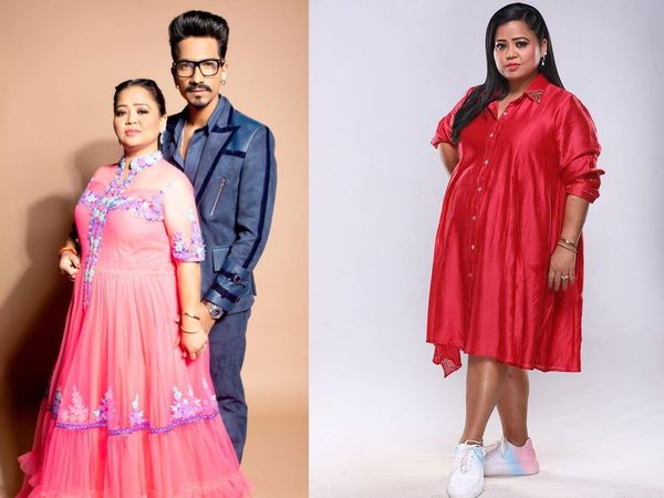 Bharti Singh with husband Haarsh Limbhachiyaa