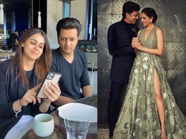 Riteish Deshmukh and Genelia D'Souza