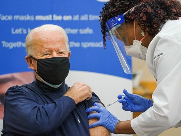 Joe Biden Gets Coronavirus Vaccine Live on TV to Boost Confidence