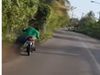 Man Doing Stunt on Bike Funny Viral Video in Hindi