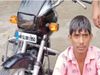  Faridabad Police tweet bholi si surat kaam mai susti caption for post featuring bike thief post viral on social media