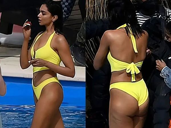 Deepika Padukone turning up the heat in Spain: smoking hot bikini looks Viral From Pathaan shoot