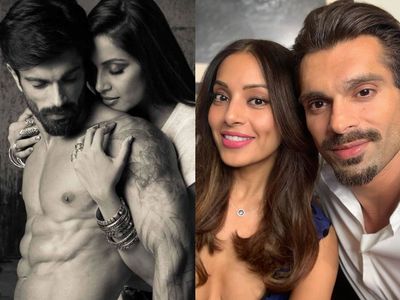 Bipasha Basu with husband Karan Singh Grover Bipasha Basu with husband Karan Singh Grover
