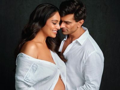 Bipasha Basu with Husband Karan Singh Grover Bipasha Basu with Husband Karan Singh Grover