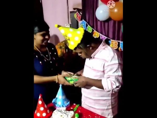 Birthday Gift Video Child amazing reaction on receiving a phone as his birthday gift heart touching video goes viral