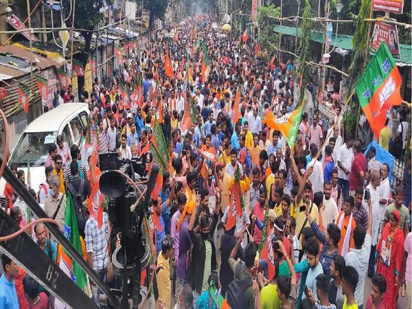 bjp protest in bengal