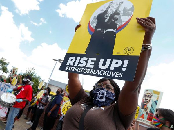 US Workers Protest Racial Inequality on Day of National Strike 