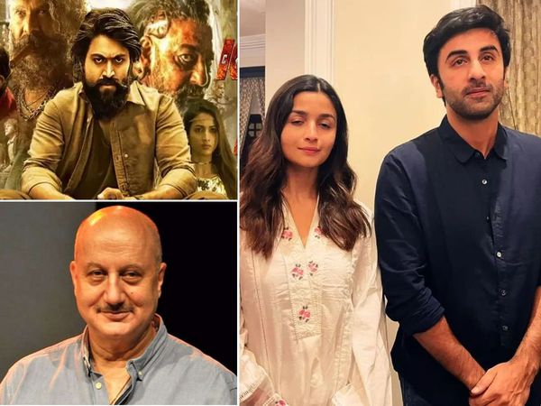 Bollywood Newsmakers trending 27 march 2022 In Hindi: RRR in US theatre, KGF Chapter 2 Trailer Release, Anupam Kher living in a rented apartment The Kashmir Files Total Box Office Collection, Alia Bhatt And Ranbir Kapoor Wedding
