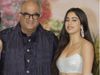 Boney Kapoor and Janhvi Kapoor
