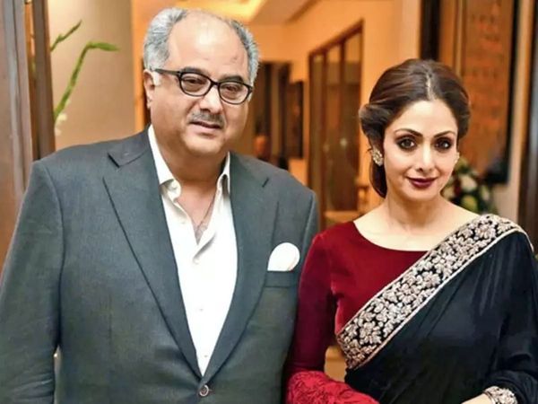 Boney Kapoor with Sridevi