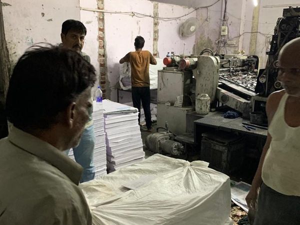 Delhi police recovered a huge cache of pirated books of NCERT worth Rs 35 lakhs in Mandoli