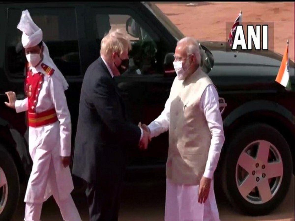 दिल्ली में बोरिस जॉनसन- नरेंद्र मोदी की मुलाकात, इतने मजबूत पहले नहीं रहे