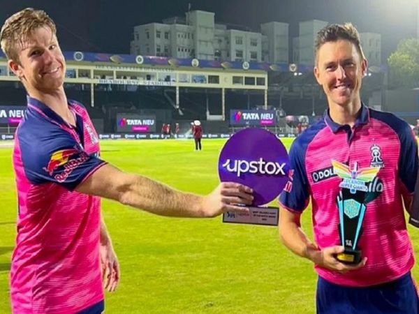 Trent Boult and Jimmy Neesham