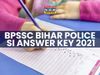 bihar police si answer key, bihar police si answer key 2021, bpssc si answer key, bpssc si answer key 2021