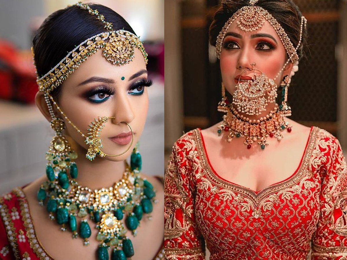 Bridal Nath Designs: अपनी शादी के लिए कर रही हैं स्टाइलिश नथ की तलाश, तो  रियल ब्राइड्स से लें इंस्पिरेशन, Types and Designs of Bridal Nath to look  beautiful see photos