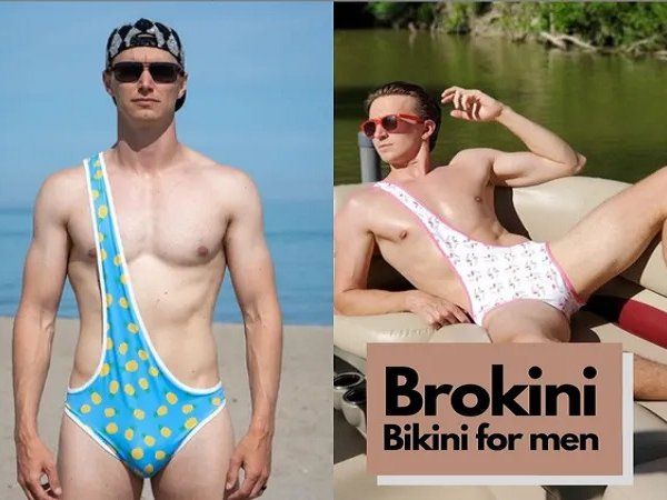 brokini bikini for men