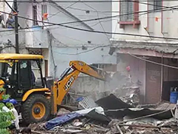 bulldozer rapist house in mp