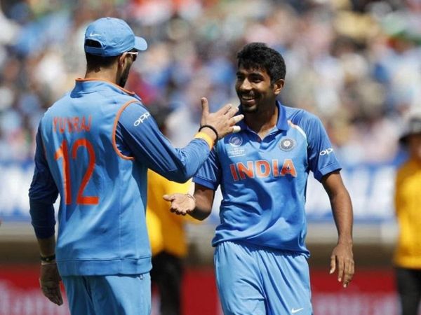 yuvraj singh and jasprit bumrah