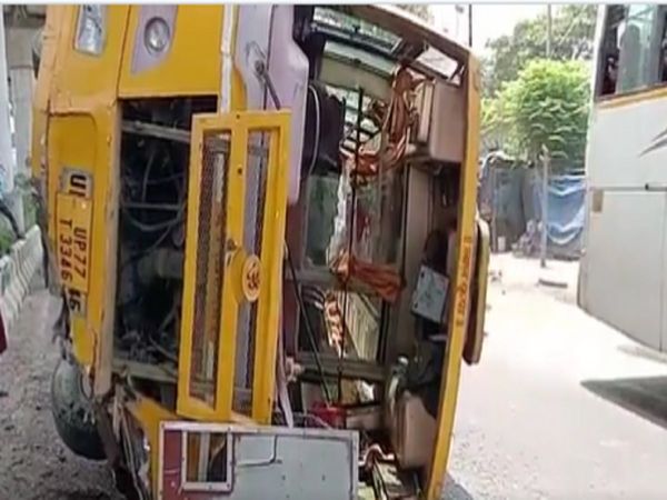 Bus Accident in Kanpur