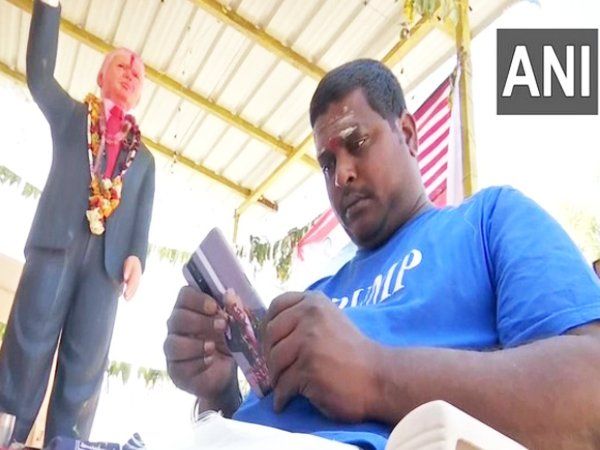 donald trump fan bussa krishna