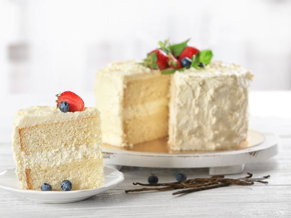 Tasty Eggless Vanillk Cake Recipe