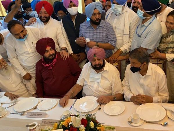 The CM had invited party's MLAs, MPs & senior functionaries from the state for tea.