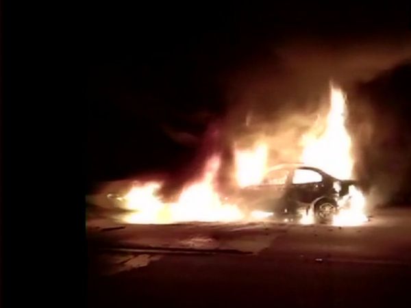 Pune man dies in car fire