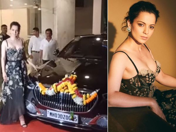 Kangana Ranaut New Car Cost: dhaakad Actress kangana gifts herself a Mercedes Maybach S680 car which cost Rs 5 crore-