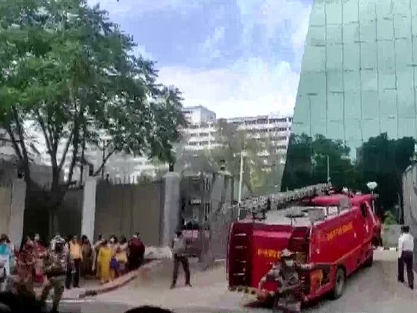 CBI बिल्डिंग में आग, उठा धुएं का गुबार, 8 दमकल वाहनों की मदद से बुझाई गई लपटें