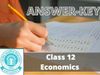 cbse Class 12 Economics term 1 exam answer key