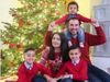 Celina Jaitly with her Sons and Husband