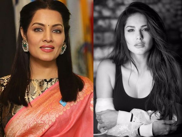 Celina Jaitly and Sunny Leone