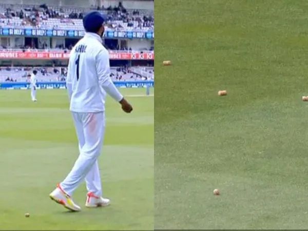 crowd thrown champagne cord at kl rahul