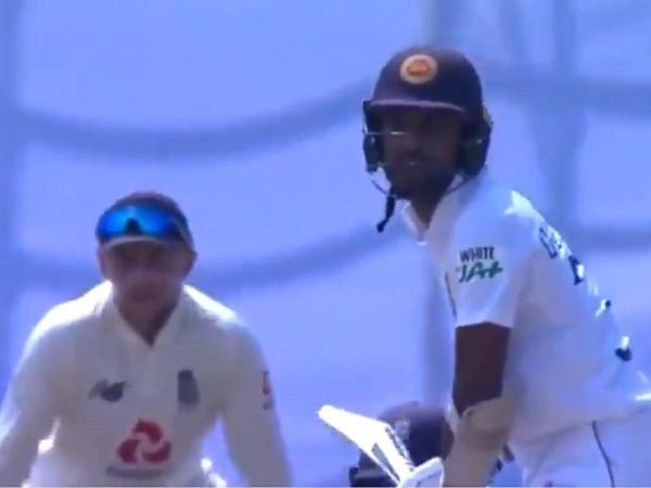 Joe Root sledging Dinesh Chandimal