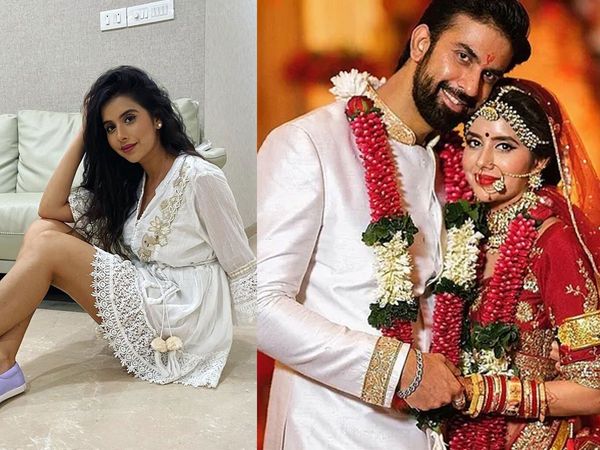 Charu Asopa and Rajeev Sen