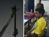 बिना बताए चली गई पत्‍नी तो बिजली के खंभों पर चढ़ गया शख्‍स