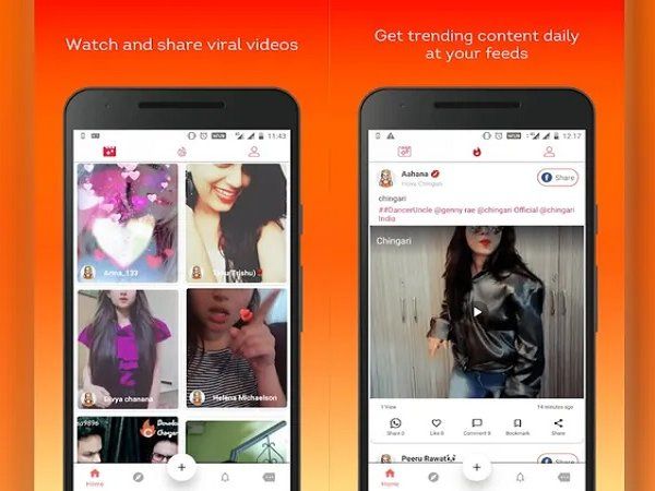 how to use chingari app