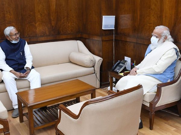 पीएम मोदी से मिलने पहुंचे बिहार के सीएम नीतीश कुमार, कृषि कानूनों पर दी अपनी राय