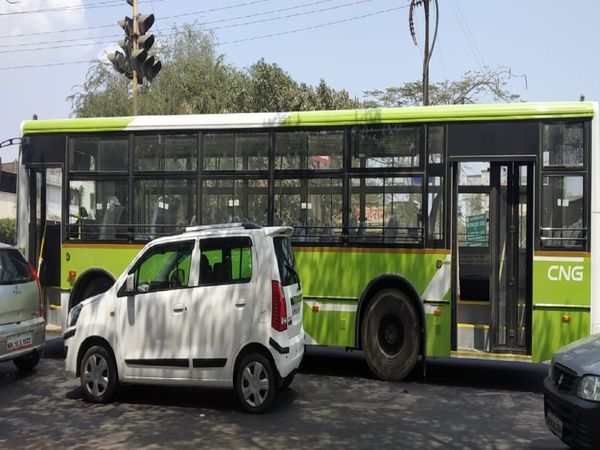 CNG buses increased on the roads of Patna