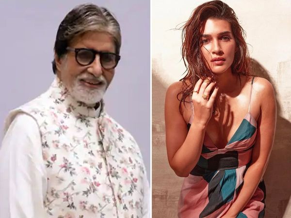 Kriti Sanon sultry Hot photos in thigh-high slit dress Amitabh Bachchan Comment