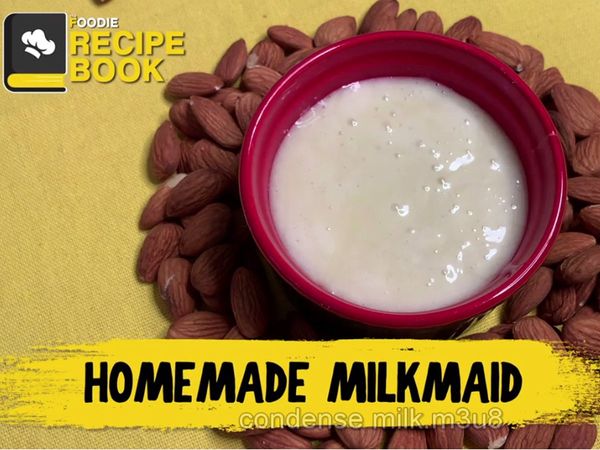 condensed milk recipe in hindi