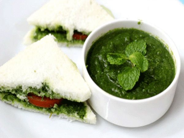 green chutney recipe in Hindi VIDEO