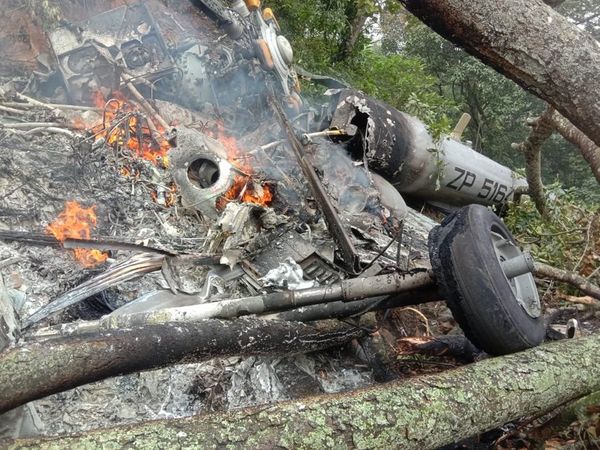 Military chopper crashes in Tamil Nadu Senior officials were on board : Report