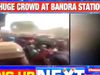 crowd bandra station
