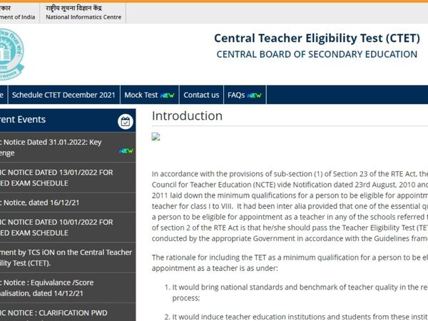 CTET Result 2021 