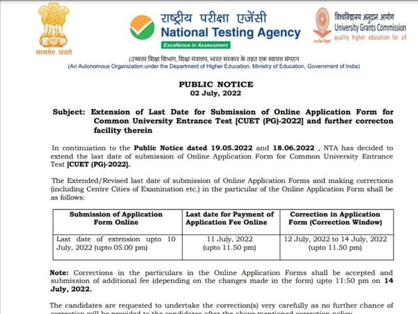 CUET PG 2022