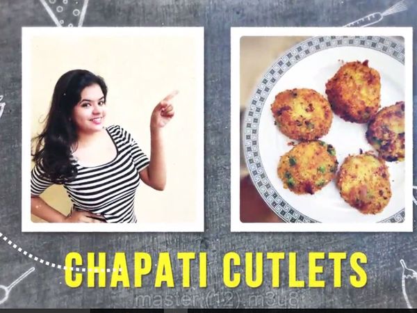 Chapatti Cutlet Recipe Vidhi Video